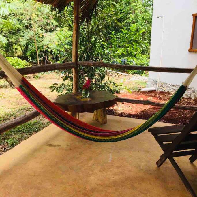 Encantadora Villa Maya Tradicional En Rancho Agroecologico Цукакаб Экстерьер фото