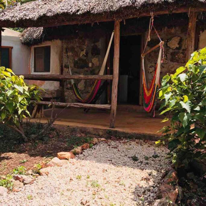 Encantadora Villa Maya Tradicional En Rancho Agroecologico Цукакаб Экстерьер фото