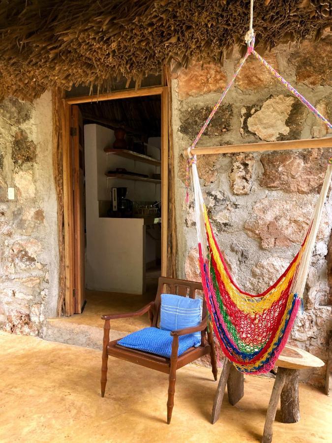Encantadora Villa Maya Tradicional En Rancho Agroecologico Цукакаб Экстерьер фото