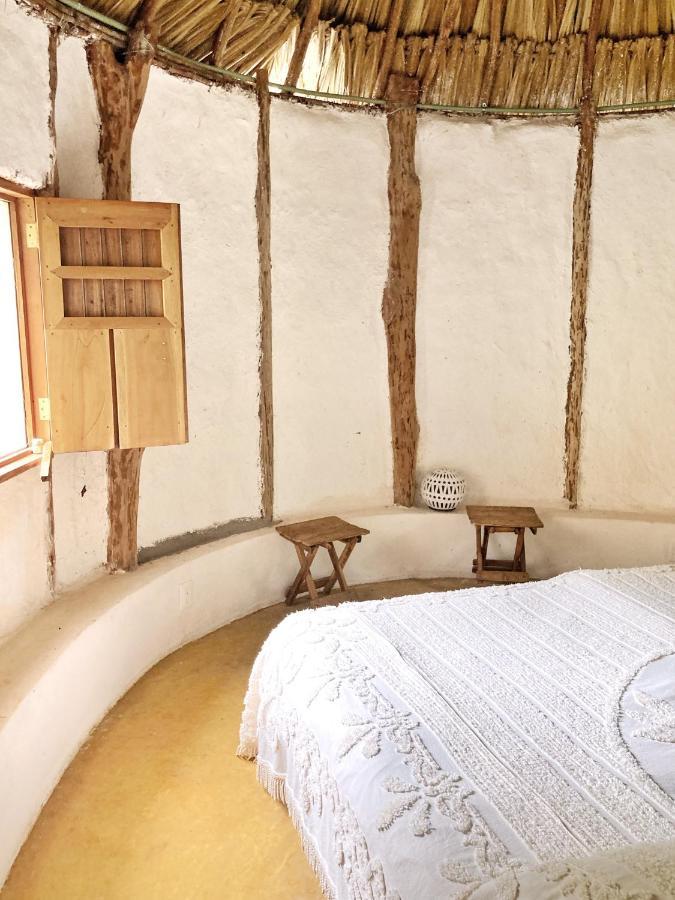 Encantadora Villa Maya Tradicional En Rancho Agroecologico Цукакаб Экстерьер фото